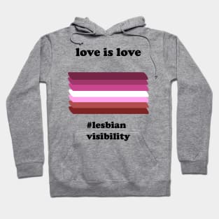 Lesbian Visibility Hoodie